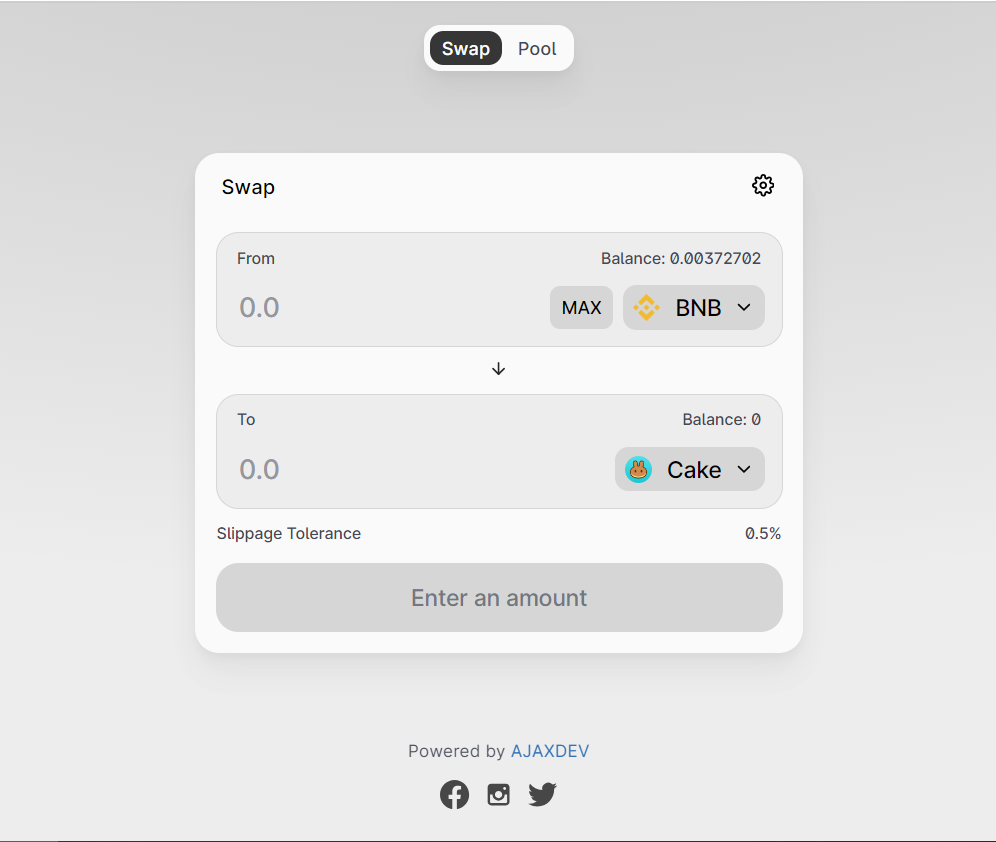 ajaxdev-dex-swap